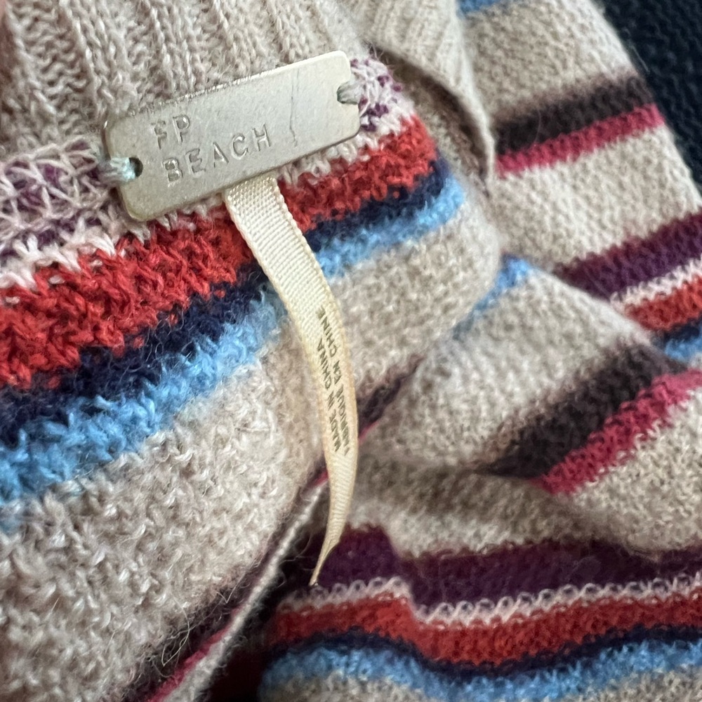 Free People Chic Striped Sweater for Women. - Picture 6 of 8